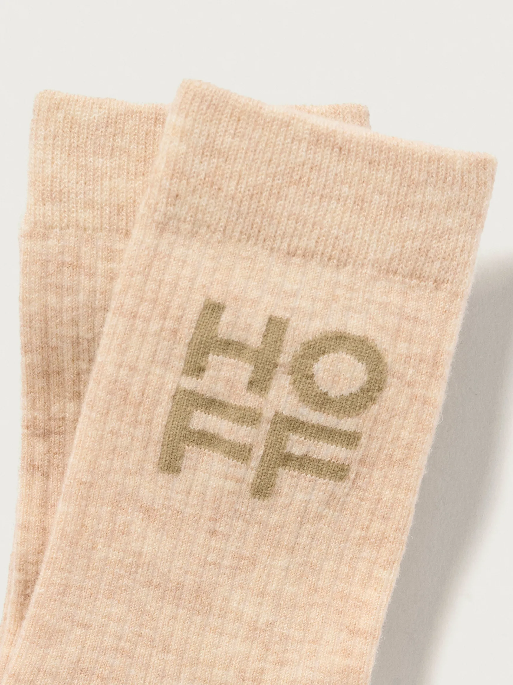 BEIGE CASHMERE SOCKS