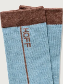 BLUE WITH STRIPE SOCKS