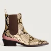 COWBOY ANKLE BOOT RODEO BEIGE