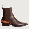 COWBOY ANKLE BOOT RODEO BROWN