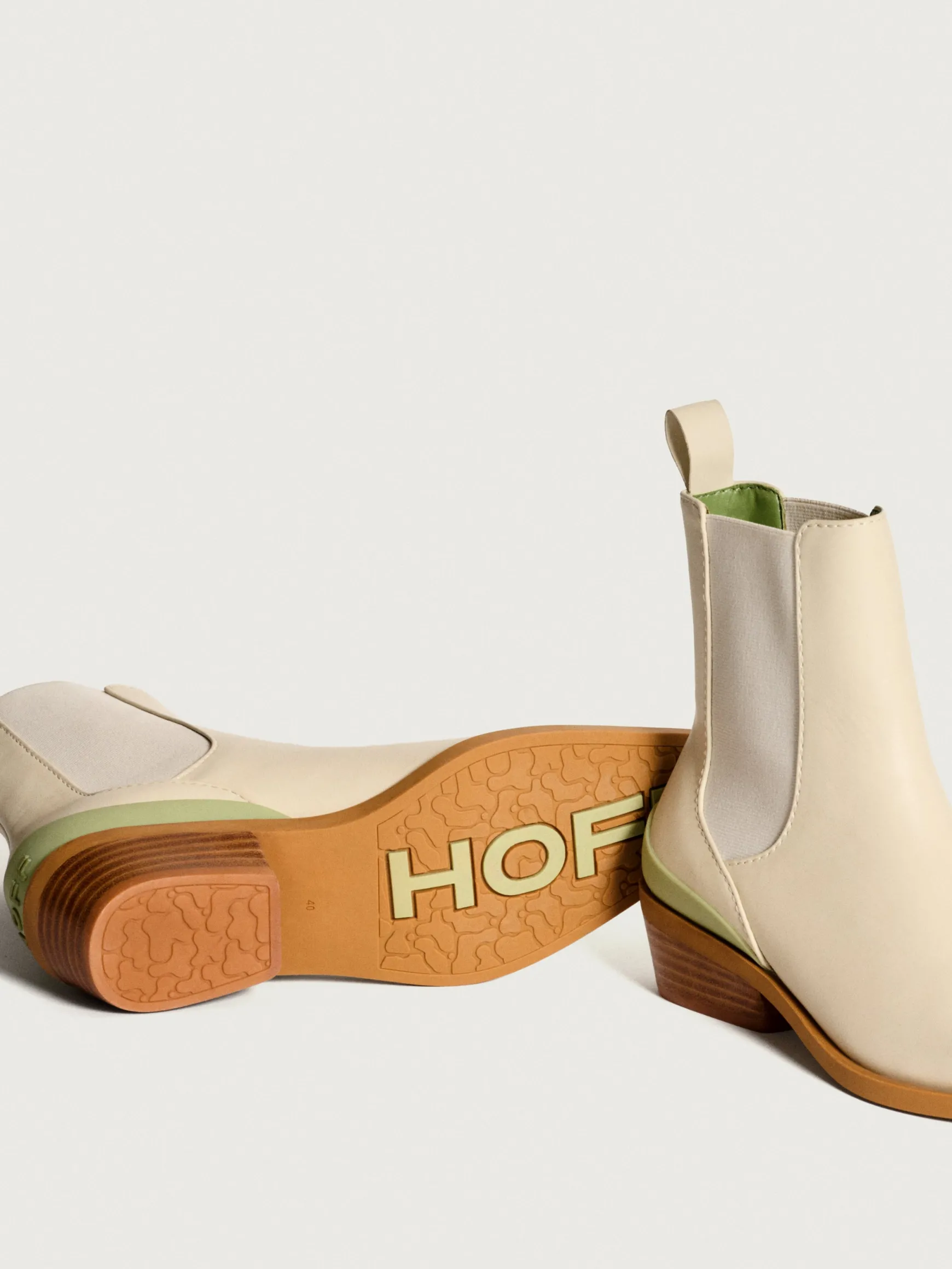 COWBOY ANKLE BOOT RODEO OFF WHITE