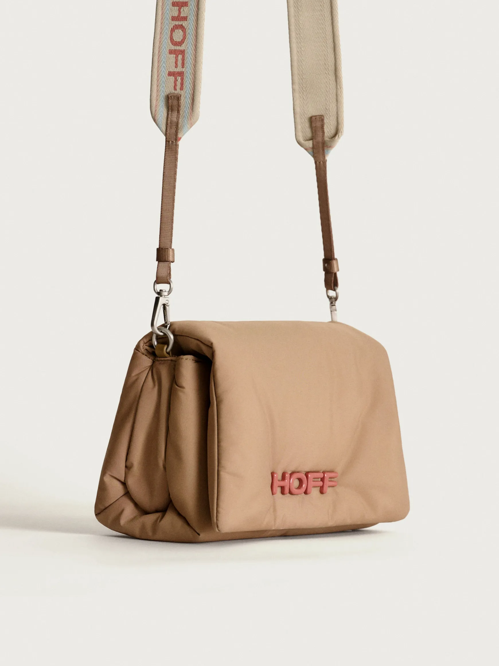 CROSSBODY BAG EVEREST NYLON CAMEL