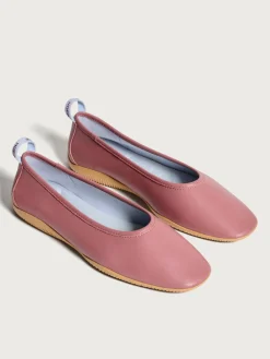 GARNIER BURGUNDY BALLERINA