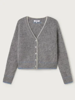 GRAY LOUIS CARDIGAN