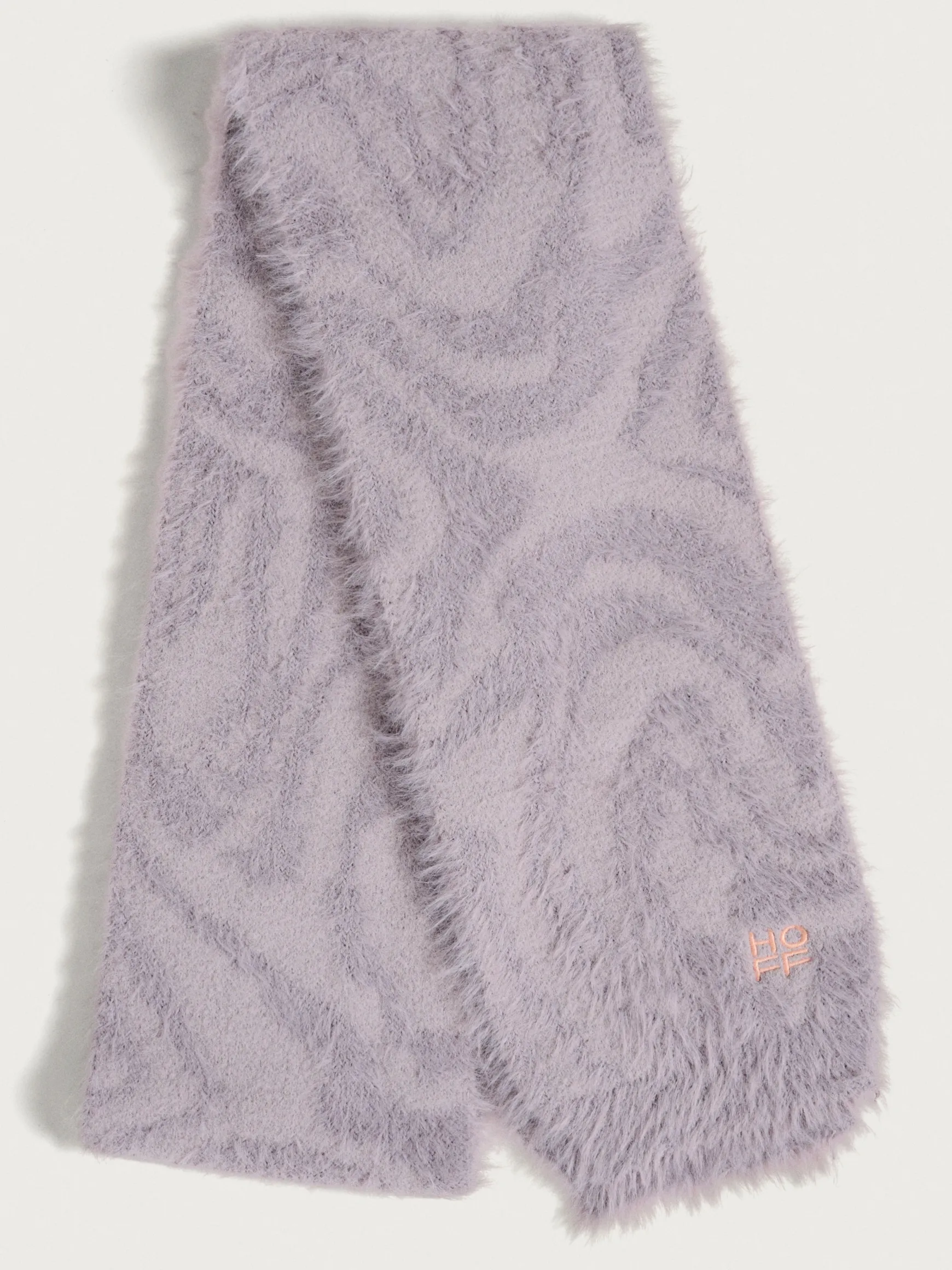 GSTAAD PURPLE SCARF