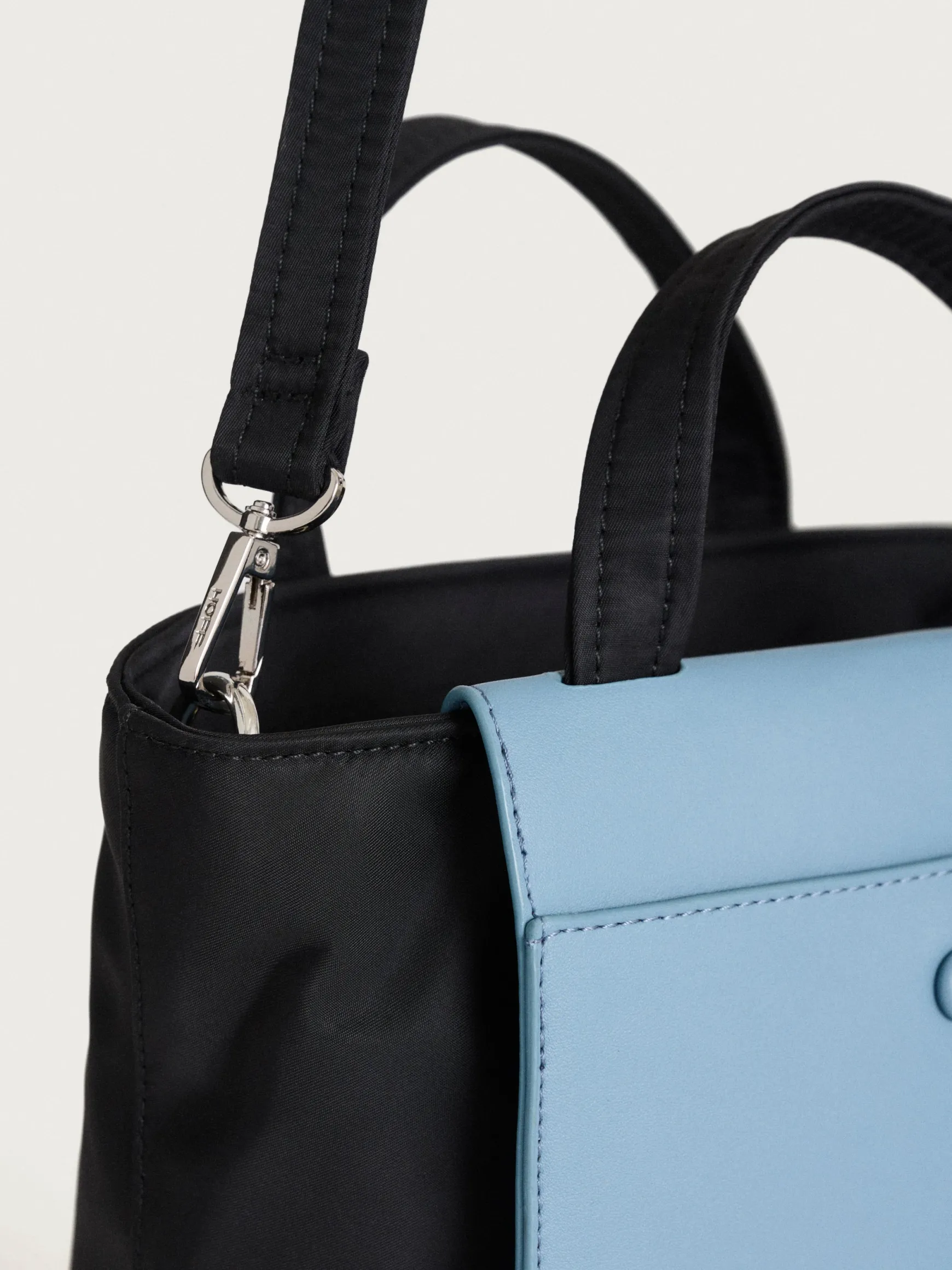 MINI SHOPPER NYLON DAILY BLACK
