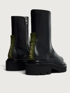 OFFICE BLACK LEATHER BOOT
