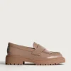 SCHOOL TAUPE LOAFER