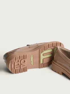 SCHOOL TAUPE LOAFER