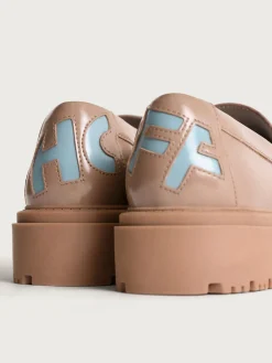 SCHOOL TAUPE LOAFER