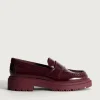 SCHOOL WINE LOAFER