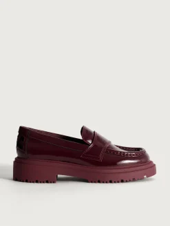 SCHOOL WINE LOAFER