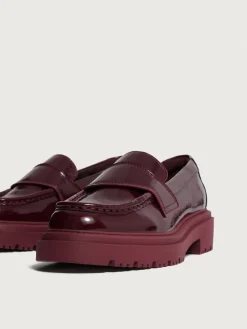 SCHOOL WINE LOAFER