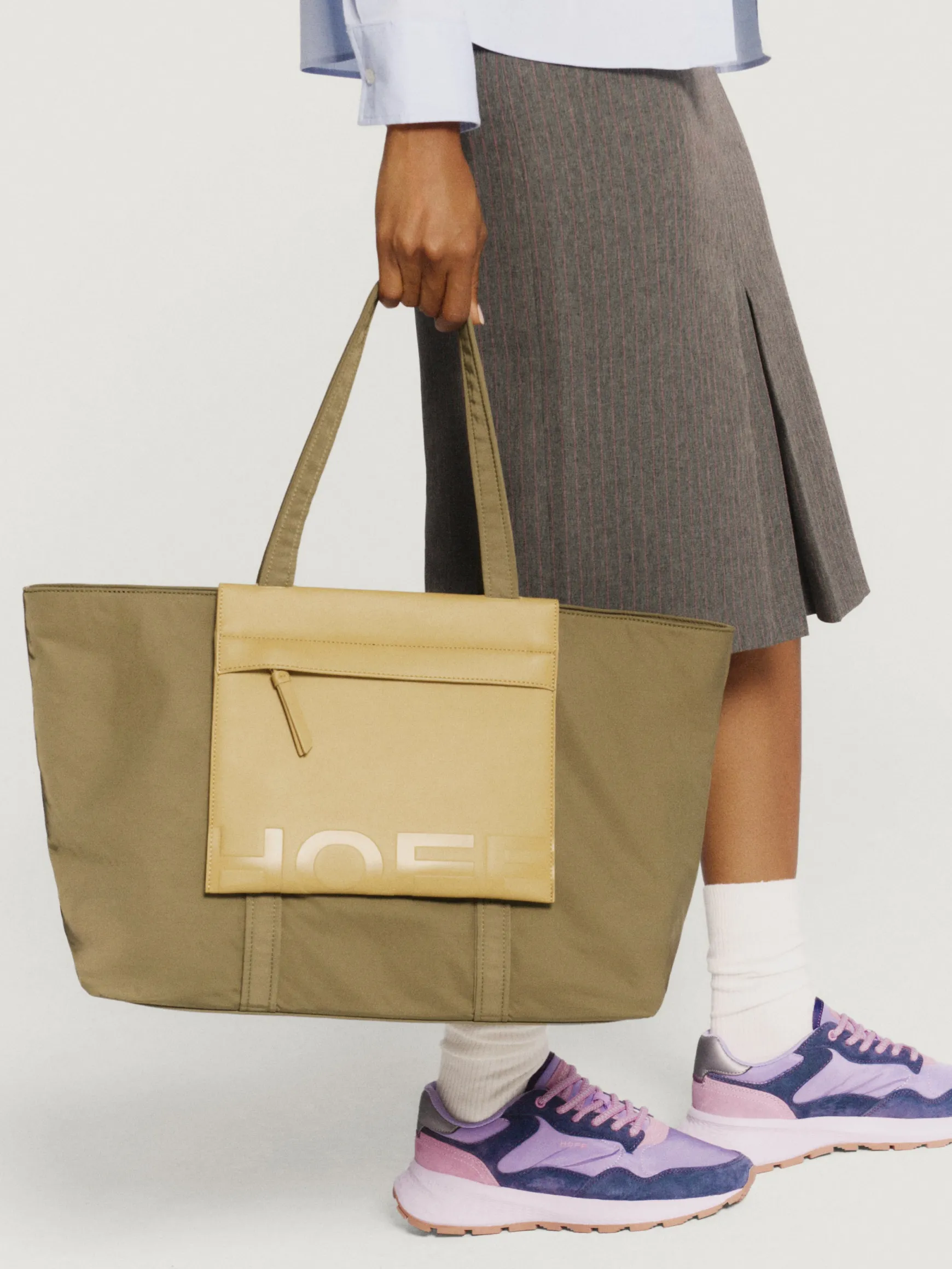 SHOPPER NYLON DAILY KHAKI